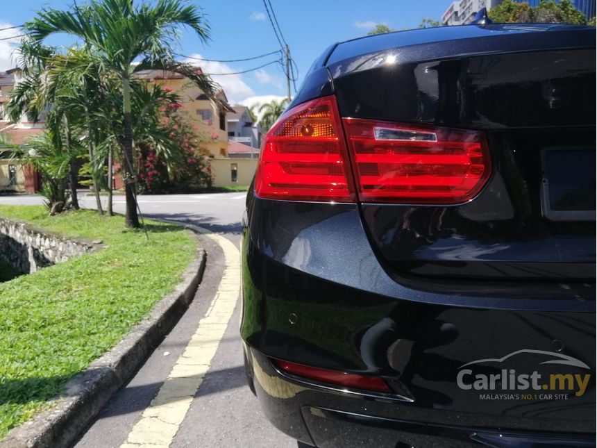 BMW 320i 2015 Sport Line 2.0 in Selangor Automatic Sedan Black for RM