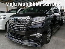 2015 Toyota Alphard 2.5 SC FULL SPEC JBL SUROUND CAMERA PRE CRASH MODELISTA UNREG