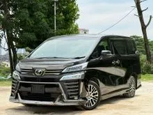2017 Toyota Vellfire 2.5 ZG MPV // YEAR MADE TRUE 2017 // FACELIFT // 3 LED HEADLAMP // SUNROOF & ROOF MONITOR . 3 YRS WARRANTY