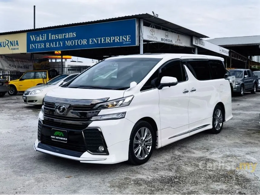 2016 Toyota Vellfire Z Golden Eyes MPV