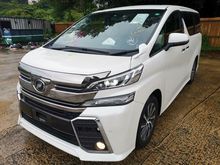2016 Toyota Vellfire 2.5 Z JAPAN SPEC POWER DOOR FULL WARRANTY UNREGS 16