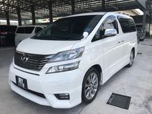 2010 Toyota Vellfire 2.4 Z Platinum MPV