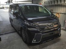 2015 Toyota Vellfire 2.5 ZG Full Spec