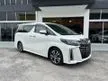Recon 2018 Toyota Alphard 2.5 SC NO SUNROOF