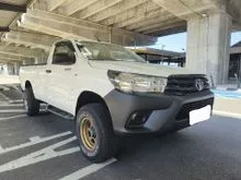 2016 Toyota HILUX 2.5 (M) SINGLE CAB 4WD