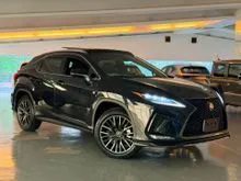 [11000KM](5A REPORT) LEXUS RX300 2.0 F-SPORT -FULL BLACK LEATHER SEAT,PANORAMIC SUNROOF,360 REVERSE CAM,VENTILATION SEAT,MEMORY SEAT,HUD,LKA,PRECRASH