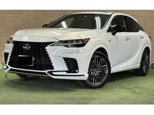 2023 Lexus RX 500h 2.4 F Sport Performance 4WD, Mark Levinson sound system, panoramic roof, black brake calipers, roof rails, INCOMING STOCK