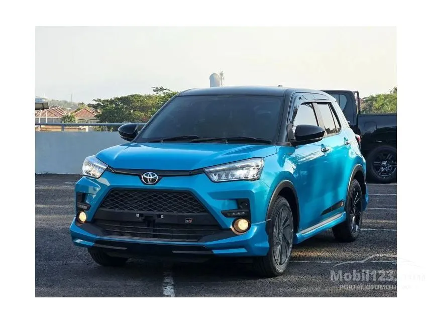 Jual Mobil Toyota Raize 2023 GR Sport 1.0 di DKI Jakarta Automatic Wagon Biru Rp 224.500.000