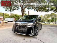 2018 Toyota Alphard 2.5 G S C Package MPV (3 LED) (2 POWER DOORS) (2 PILOT SEATS) (4 ELECTRIC SEATS) (ANDROID TOUCH SCREEN PLAYER) (