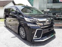 2015 Toyota Vellfire 2.5 Z G Edition MPV / Z ZA
