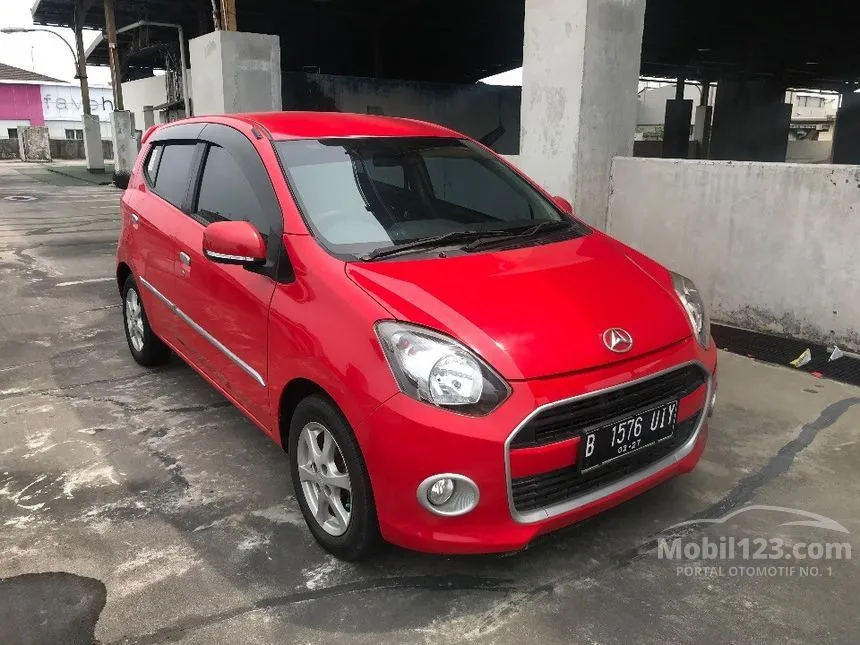 Jual Mobil Daihatsu Ayla 2017 X 1.0 di DKI Jakarta Manual Hatchback Merah Rp 86.000.000