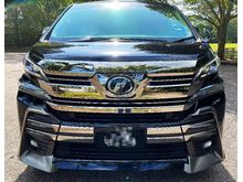 2015 Toyota Vellfire 2.5 Z G Edition MPV Tip Tip Condition