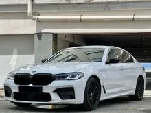 2019 BMW 530e 2.0 M Sport Sedan Fully Convert M5 Facelift Bodykit LED Daylight Set Full Service Record BMW Low Mileage F/Lon OTR Free Warranty