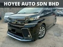 2018 Toyota Vellfire 2.5 GOLDEN EYES MPV #1 OWNER #TIPTOP CONDITION