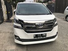 2015 Toyota Vellfire 2.5 G Van Wagon
