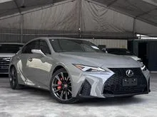 UNREG 2023 Lexus IS 300 2.0 F Sport Nano Grey, Red Interior, Rare Colour, Low Mileage & More
