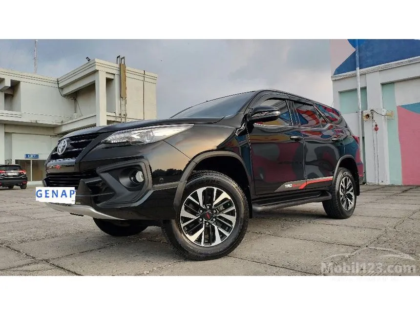 Jual Mobil Toyota Fortuner 2018 TRD 2.4 di DKI Jakarta Automatic SUV Hitam Rp 366.000.000