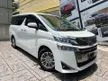 Recon 2020 TOYOTA VELLFIRE 2.5 V EDITION (5K MILEAGE) ANDROID AND APPLE CAR PLAY