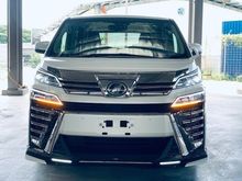ORIGIN TRD SPORT KIT DEMO CAR 2019 Toyota Vellfire 2.5 ZG PILOT ALPHARD SC