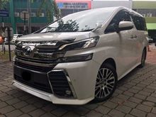 2016 Toyota Vellfire 2.5 ZG ALPINE SUNROOF PRE CRASH