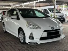 2013 Toyota Prius C 1.5 Hybrid TRD Sportivo Hatchback FULL SERVICE RECORD , FULL BODY KIT , NO NEED REPAIR , TIPTOP CONDITION