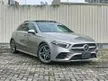 Recon 2019 Mercedes-Benz A180 1.3L Turbo AMG Line Hatchback (Full Spec/ HUD/ 360 Camera/ Premium Sound Syste/ 2x Memory Seat/ Full Leather Seat/ Panroof - Cars for sale