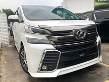 2015 Toyota Vellfire 2.5 Z G Edition MPV Pilot seat