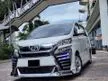 Used 2013/2015 YR MADE 2013 Toyota Vellfire 3.5 VL Edition MPV FULL OPTION CONVERT FACELIFTED MODELLISTA BODYKIT SUNROOF DUAL POWER DOOR POWER NOOT 360 SURROUND CAM - Cars for sale