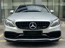 NEW STOCK, MERCEDES BENZ C200 2.0 AMG , FULL SERVICE C&C , ACC FREE , FULL NEW C63 BODYKIT , DRY CARBON FIBER SIDE SKIRT & SPOILER , ORI PAINT ,