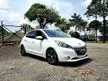 Used 2014 Peugeot 208 1.6 (A) F/SPEC ORIGINAL-CONDITION - Cars for sale