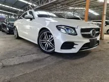 2018 Mercedes-Benz E200 2.0 AMG Coupe JP SPEC 10K OTR