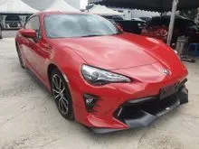 5YRS WARRANTY 2017 Toyota 86 2.0 (M) GT LIMITED , TRD BODY KIT ,UNREGISTER