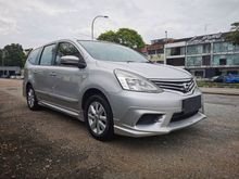 Loan Kedai/Credit/Bank Easy Approved, 2014 Nissan Grand Livina 1.6 Comfort MPV