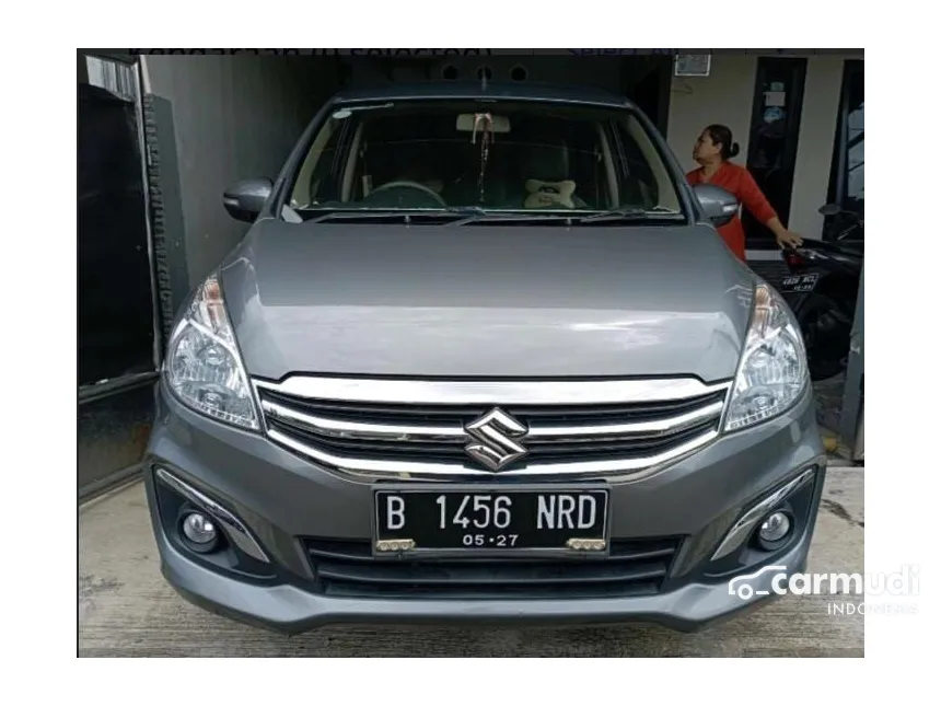 Jual Mobil Suzuki Ertiga 2017 GX 1.4 di DKI Jakarta Manual MPV Abu