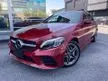 Recon 2019 Mercedes-Benz C200 1.5 AMG ** Promo July ** - Cars for sale