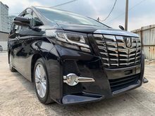 2016 Toyota Alphard 2.5 SA Package Japan Spec New Arrival Unregistered