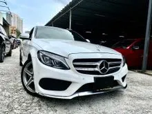 2015 Mercedes-Benz C180 1.6 AMG Sports Sedan / AMG / HD REVERSE CAMERA / 3 Year Warranty