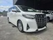 Recon 2020 Toyota Alphard 2.5 G NEW FACELIFT UNREG BEIGE FULL LEATHER 3 LED POWER BOOT