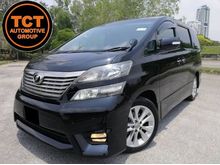 Toyota Vellfire 2.4 Z Platinum POWER BOOTS, 2 POWER DOOR MPV REGISTED 2015