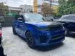 Recon 2020 Land Rover Range Rover Sport 5.0 SVR UNREG ( CARBON PACK, HUD, SOFT CLOSE, PANORAMIC ROOF )