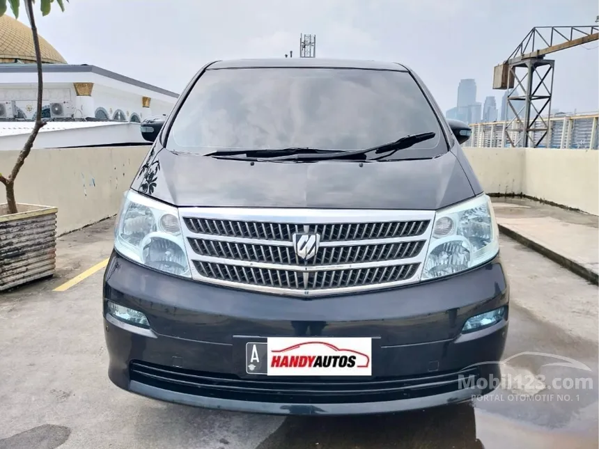 Jual Mobil Toyota Alphard 2005 V 3.0 di DKI Jakarta Automatic MPV Hitam Rp 99.000.000