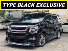 2017 Toyota Alphard 2.5 G SA MPV - SUNROOF MOONROOF_ALPINE SCREEN MONITOR_MODELLISTA BODYKIT_2 POWER DOOR_POWER BOOT / POWER BACK TRUCK_REVERSE CAMERA