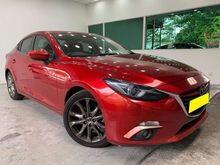 2014 Mazda 3 2.0 (A) SUNROOF / P/SHIFT / REVERSE CAMERA