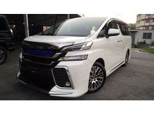 2016 Toyota Vellfire 2.5 ZG - FULL Modellista Front Grill and Kit