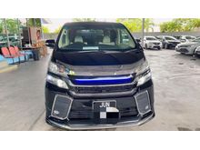 2010/2015 Toyota Vellfire 3.5 Z G Edition SANROOF