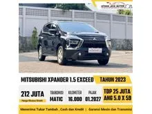 2023 Mitsubishi Xpander 1.5 Exceed MPV Matic Hitam Kondisi Like New Siap Pakai