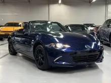 2022 Mazda MX-5 Roadster MIATA (M) UNREG 5AA 1.5L S-Special Package