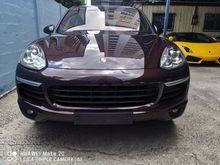 2016 Porsche Cayenne 3.0 Diesel SUV Panoramic Roof Sport Chrono Power Boot Brown Interior Unregister
