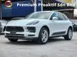 Recon 2019 Porsche Macan 2.0/19K KM/4.5A/SPORT CHRONO/PANORAMIC ROOF/360CAM/BEIGE LEATHER/MEMORY SEAT/JAPAN SPEC