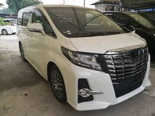 2016 Toyota Alphard 2.5 G SC SUNROOF JBL SOUND SYSTEM PRE CRASH HIGH SPEC UNREG 16